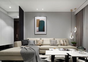 130㎡现代灰度住宅 济南东荷逸品空间设计解析